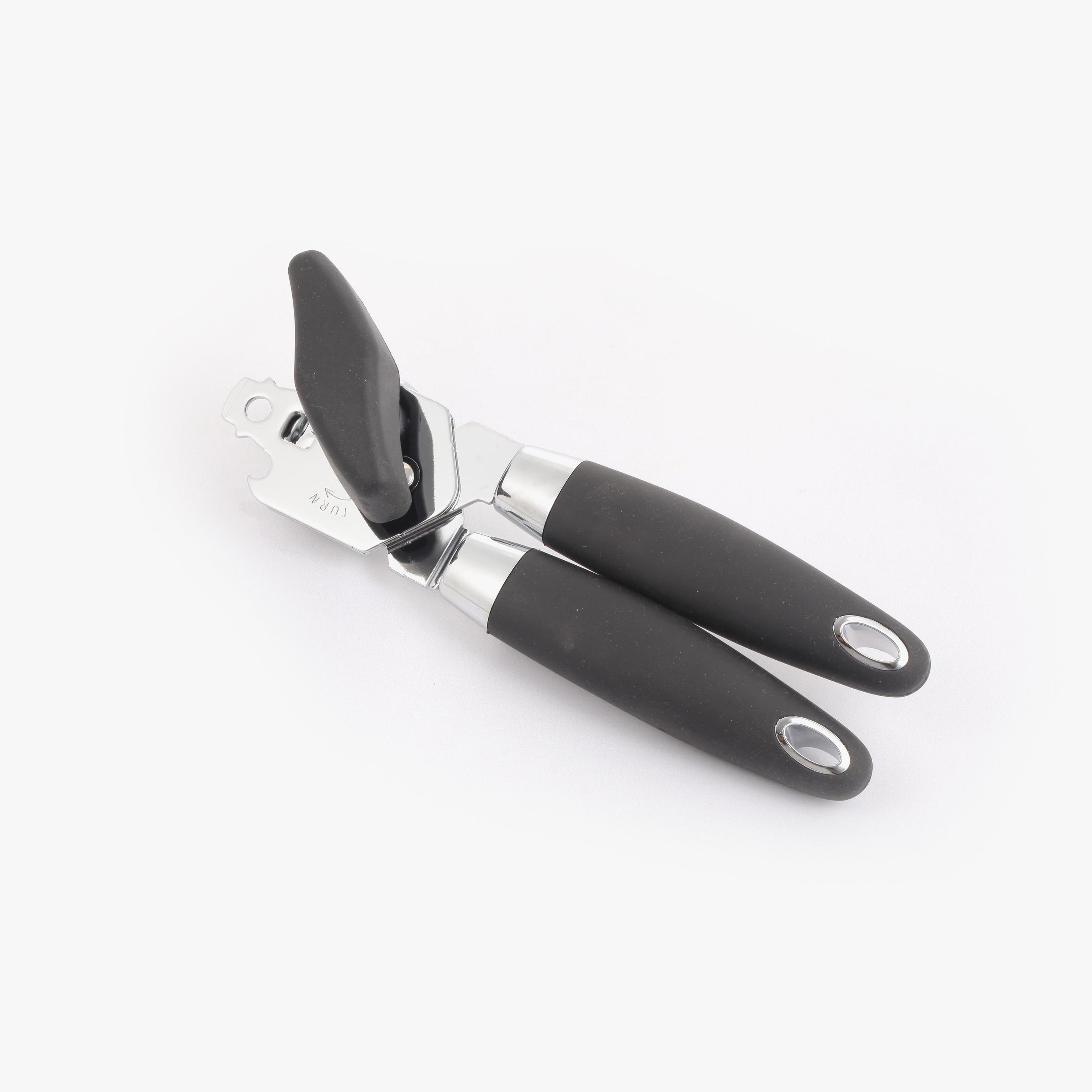 Hand Held Can And Bottle Opener, Black