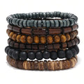 Atlas Wood Bracelet – Natural Masculine Identity